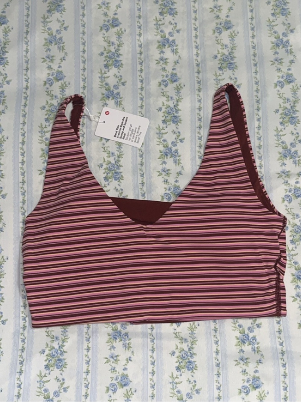NWT Lululemon Bend This Scoop and Square Bra S/M
